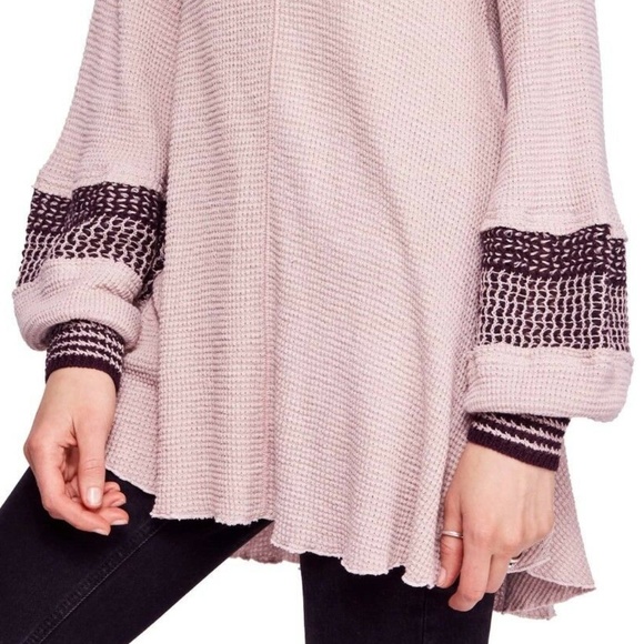 NWT Free People Snow Day Thermal Top Tunic - Picture 3 of 8